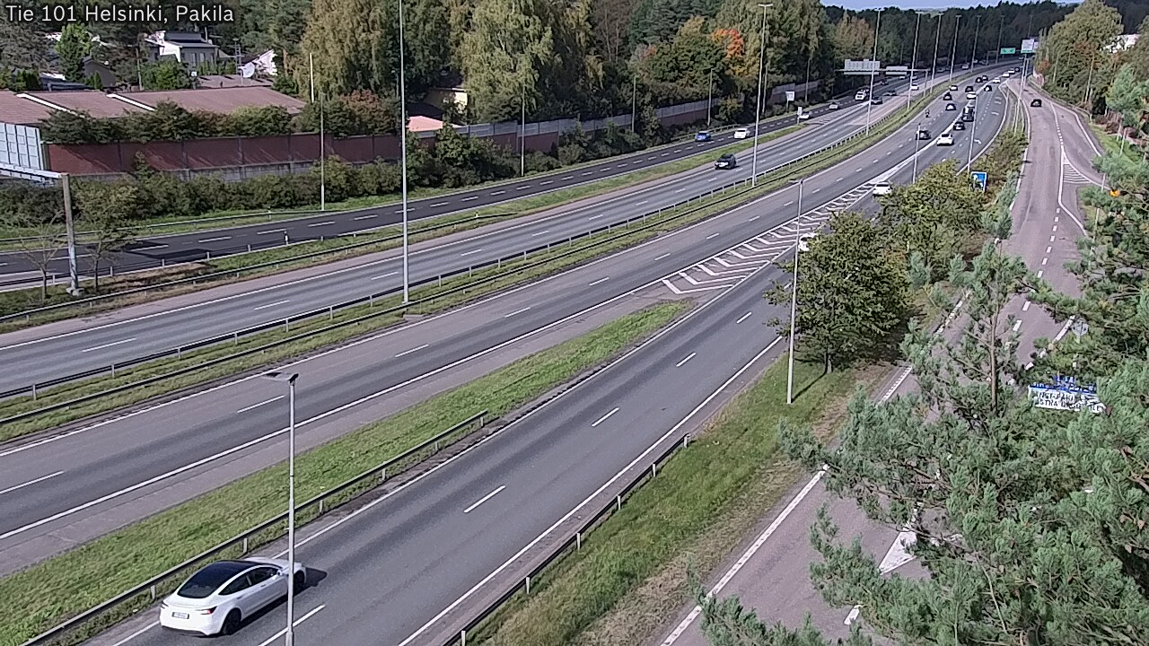 Weather Camera Image Road 101 Helsinki, Pakila, Helsinki, Uusimaa