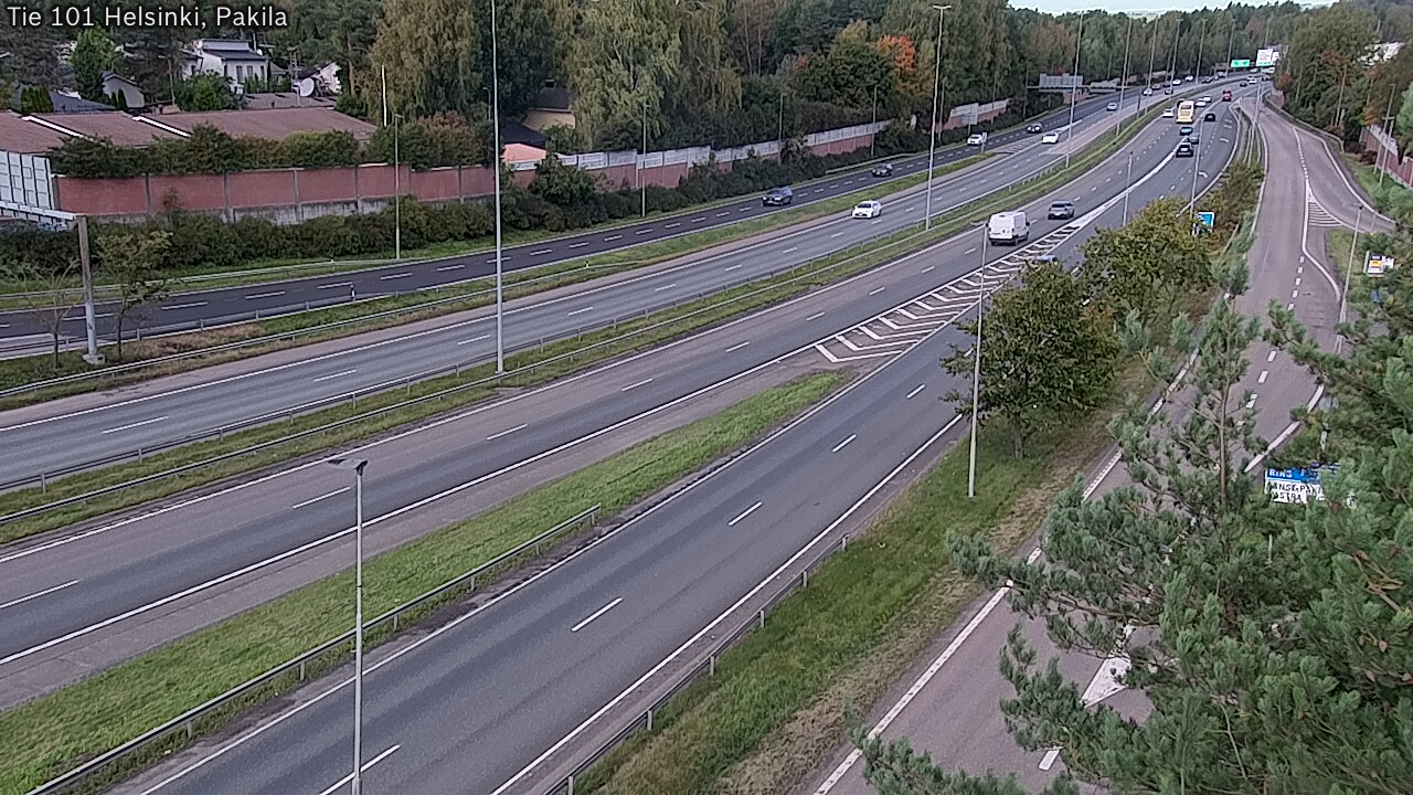 Weather Camera Image Road 101 Helsinki, Pakila, Helsinki, Uusimaa