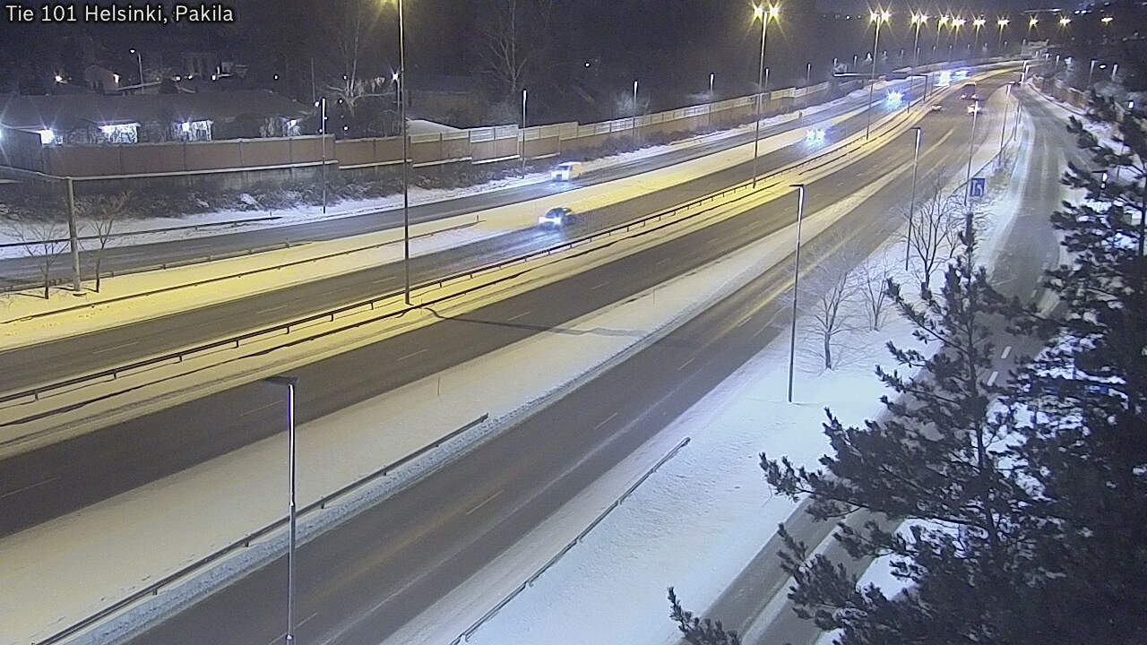 Weather Camera Image Road 101 Helsinki, Pakila, Helsinki, Uusimaa