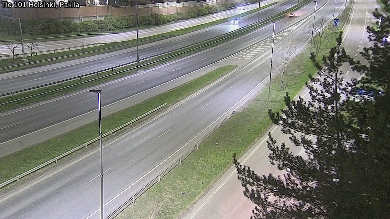 Weather Camera Image Väg 101 Helsingfors, Baggböle, Helsinki, Uusimaa