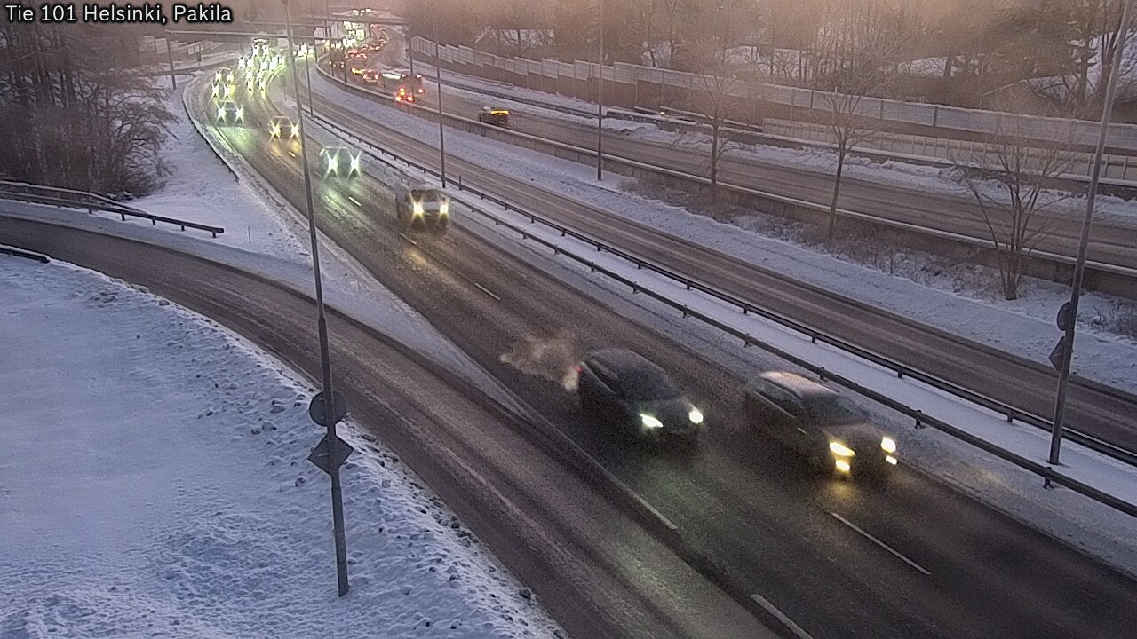 Weather Camera Image Road 101 Helsinki, Pakila, Helsinki, Uusimaa