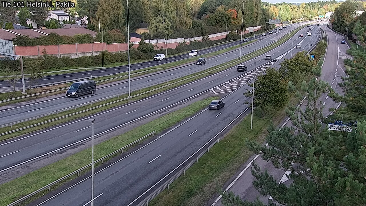 Weather Camera Image Road 101 Helsinki, Pakila, Helsinki, Uusimaa