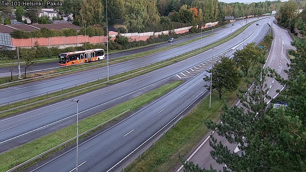 Weather Camera Image Road 101 Helsinki, Pakila, Helsinki, Uusimaa