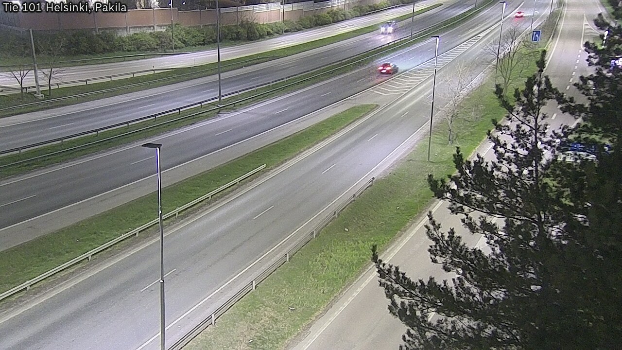 Weather Camera Image Väg 101 Helsingfors, Baggböle, Helsinki, Uusimaa