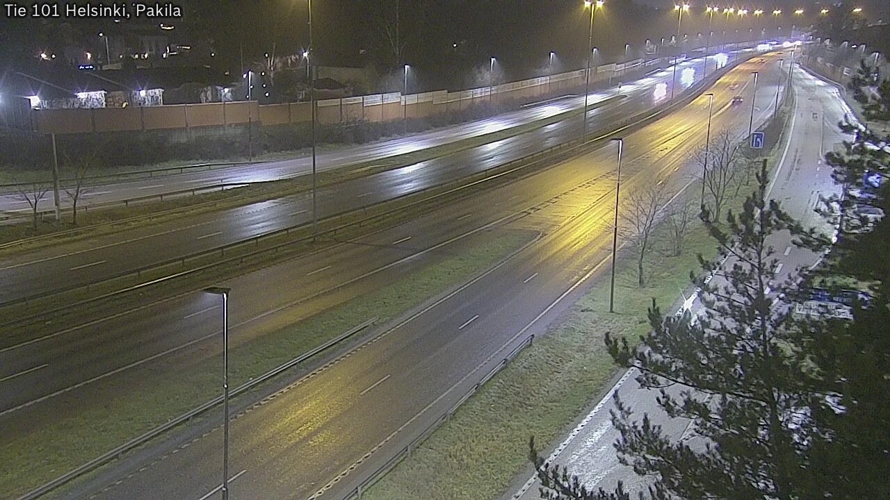 Weather Camera Image Road 101 Helsinki, Pakila, Helsinki, Uusimaa