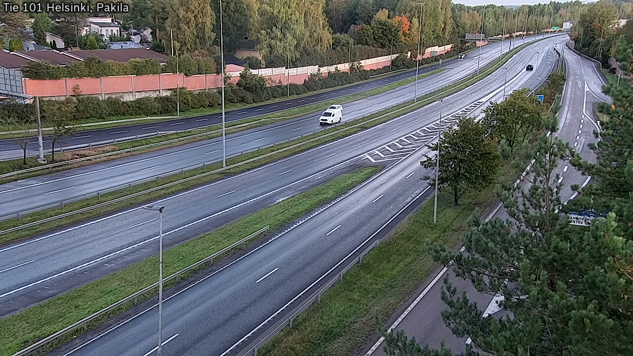 Weather Camera Image Road 101 Helsinki, Pakila, Helsinki, Uusimaa