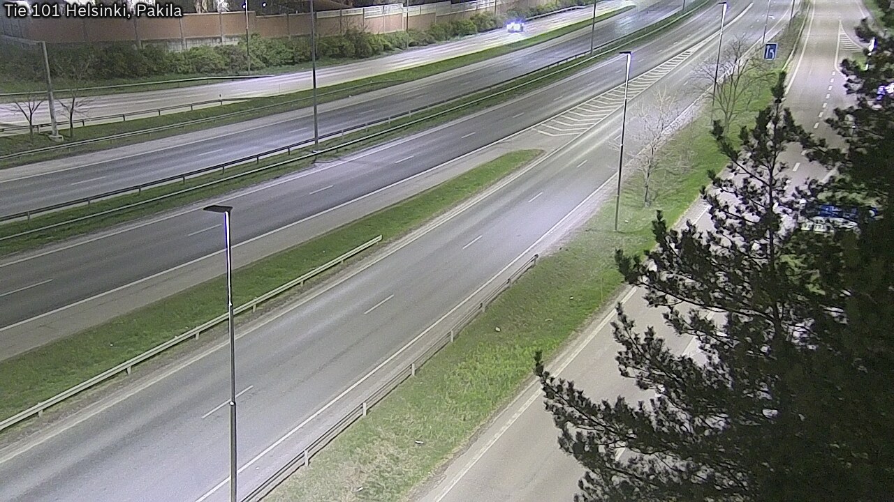Weather Camera Image Väg 101 Helsingfors, Baggböle, Helsinki, Uusimaa