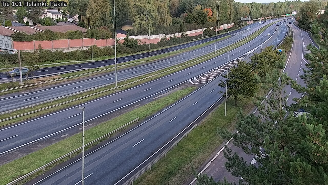 Weather Camera Image Road 101 Helsinki, Pakila, Helsinki, Uusimaa