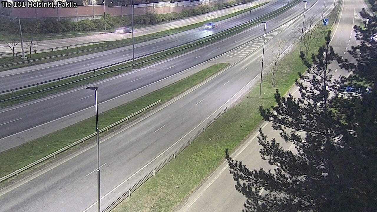 Weather Camera Image Väg 101 Helsingfors, Baggböle, Helsinki, Uusimaa