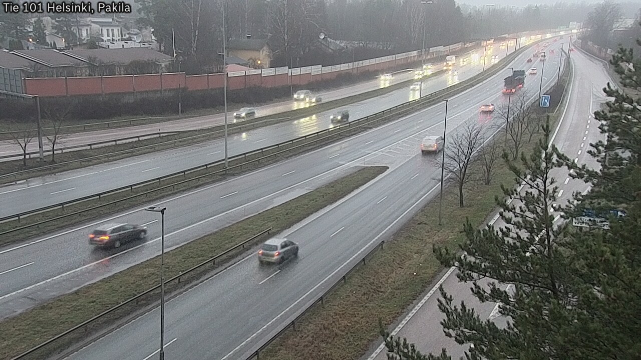 Weather Camera Image Road 101 Helsinki, Pakila, Helsinki, Uusimaa