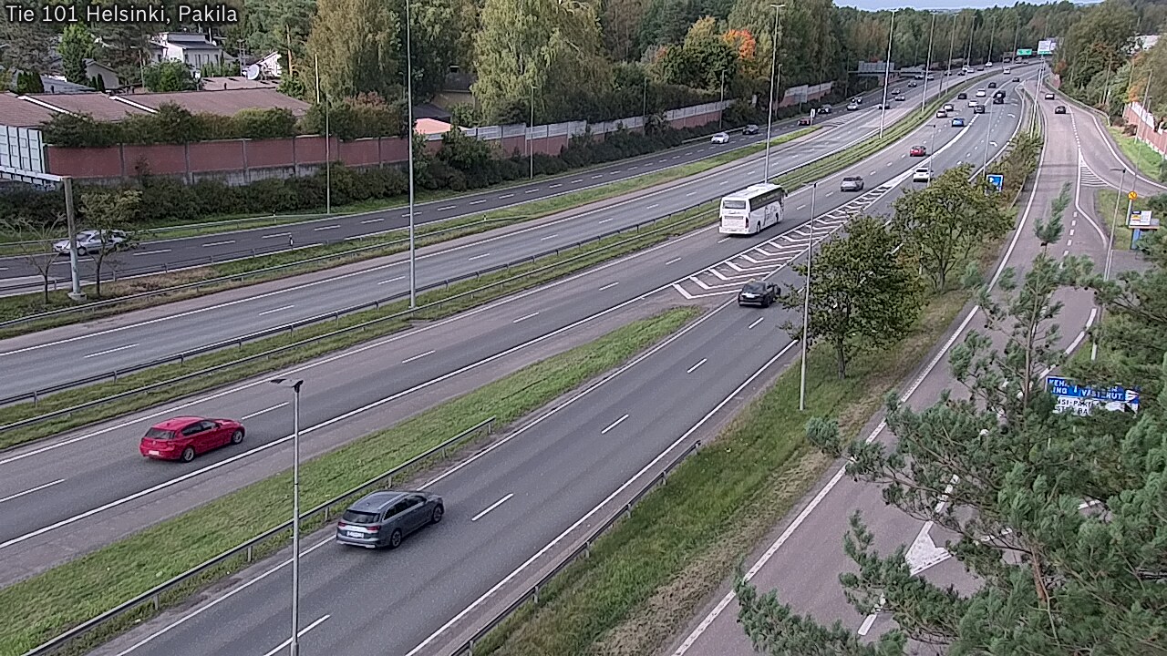 Weather Camera Image Road 101 Helsinki, Pakila, Helsinki, Uusimaa