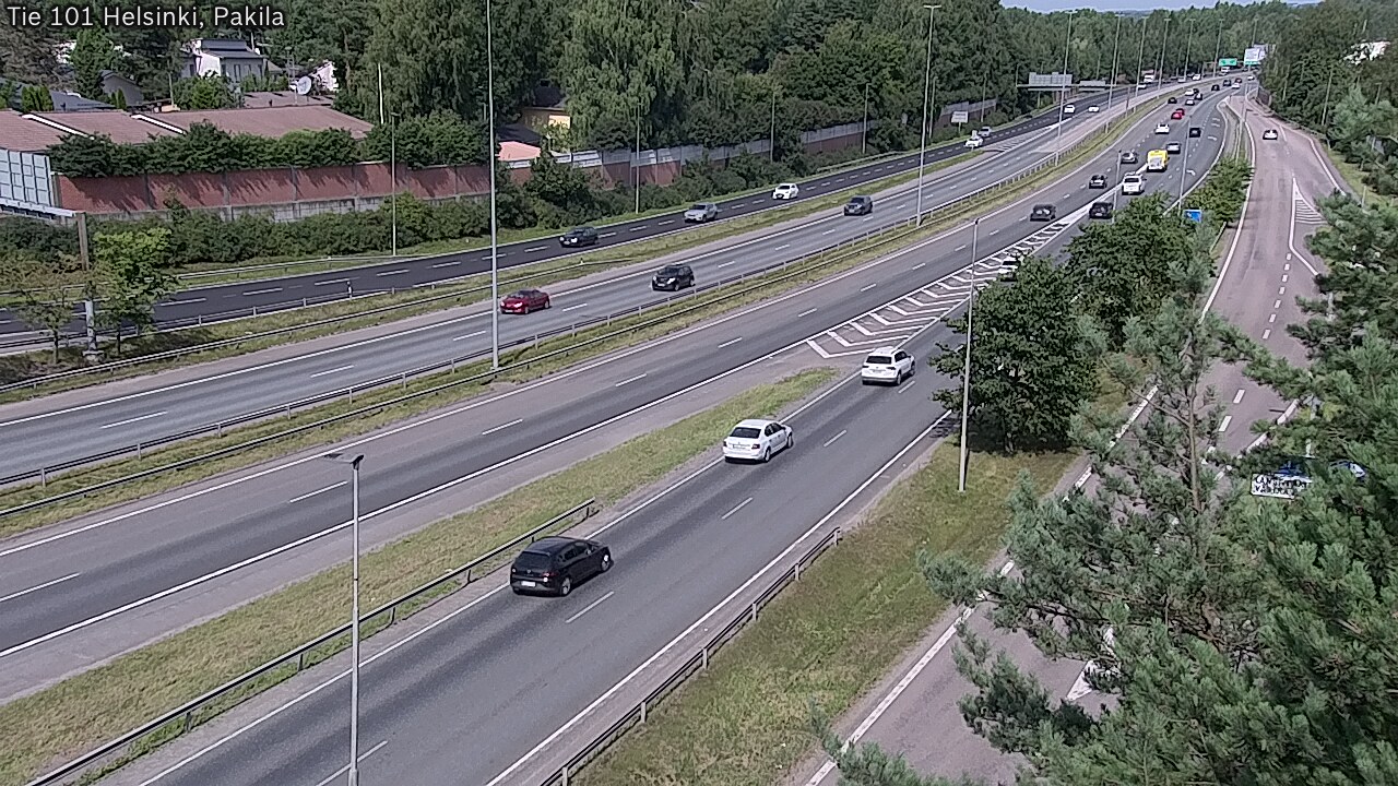 Weather Camera Image Road 101 Helsinki, Pakila, Helsinki, Uusimaa