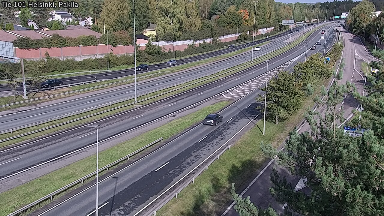 Weather Camera Image Road 101 Helsinki, Pakila, Helsinki, Uusimaa