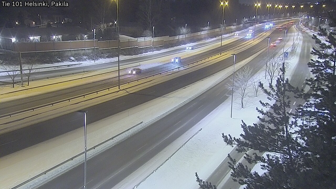 Weather Camera Image Road 101 Helsinki, Pakila, Helsinki, Uusimaa
