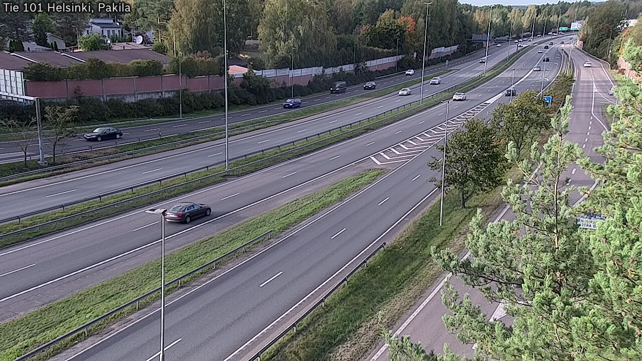 Weather Camera Image Road 101 Helsinki, Pakila, Helsinki, Uusimaa