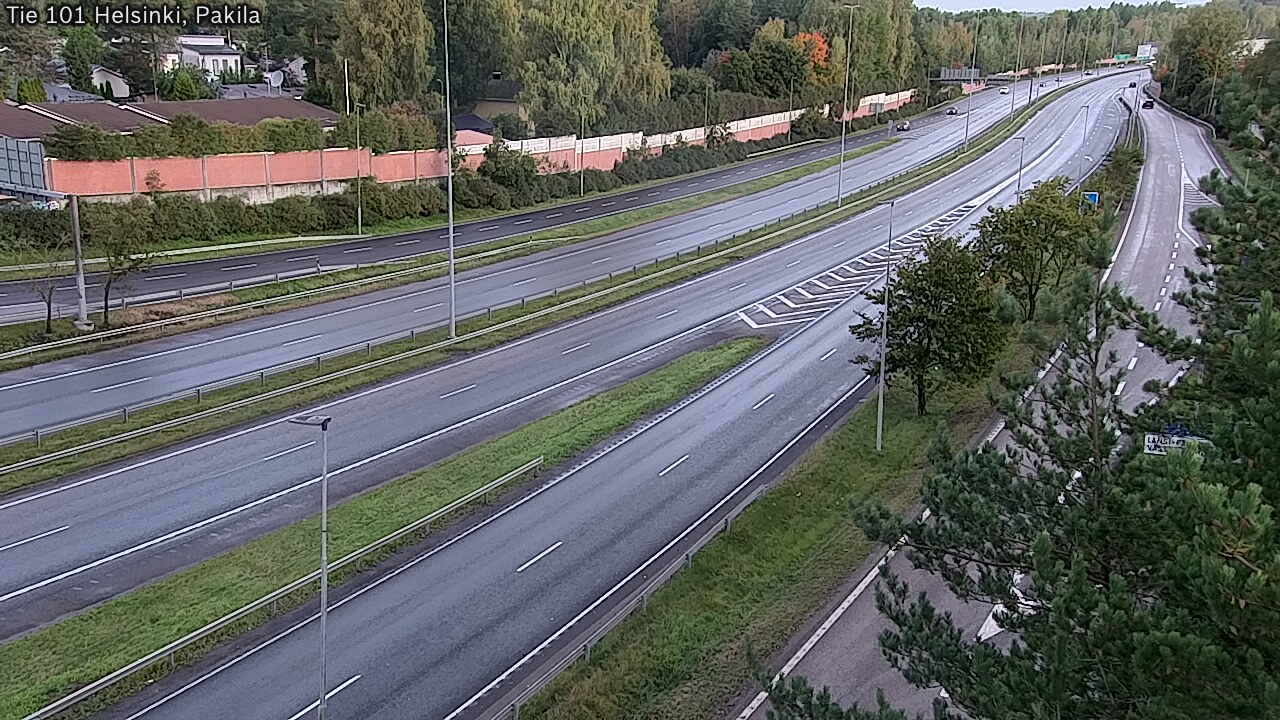 Weather Camera Image Road 101 Helsinki, Pakila, Helsinki, Uusimaa