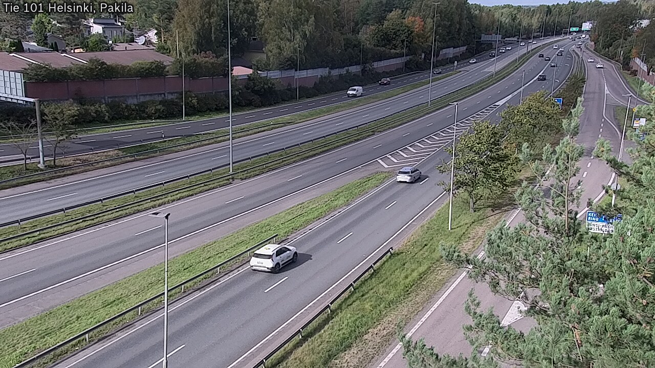 Weather Camera Image Road 101 Helsinki, Pakila, Helsinki, Uusimaa