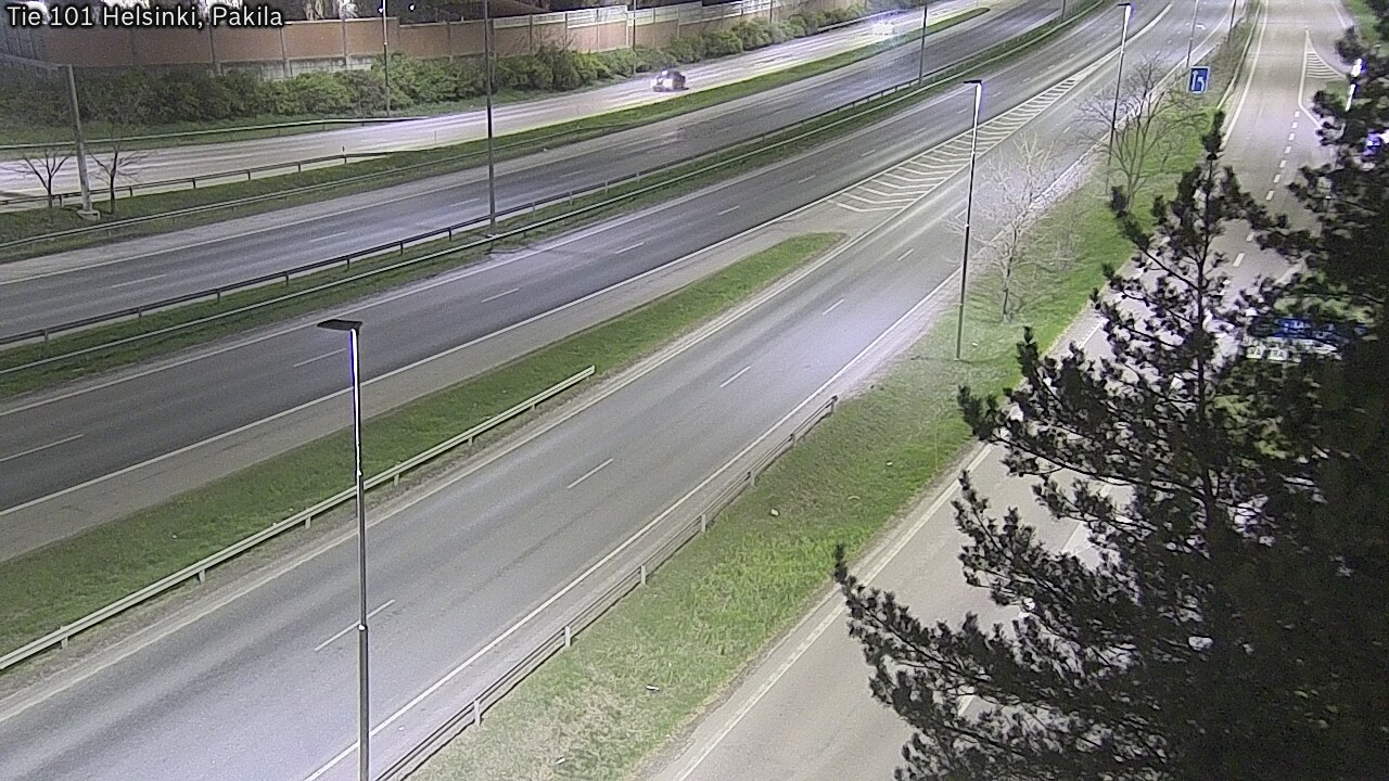 Weather Camera Image Väg 101 Helsingfors, Baggböle, Helsinki, Uusimaa