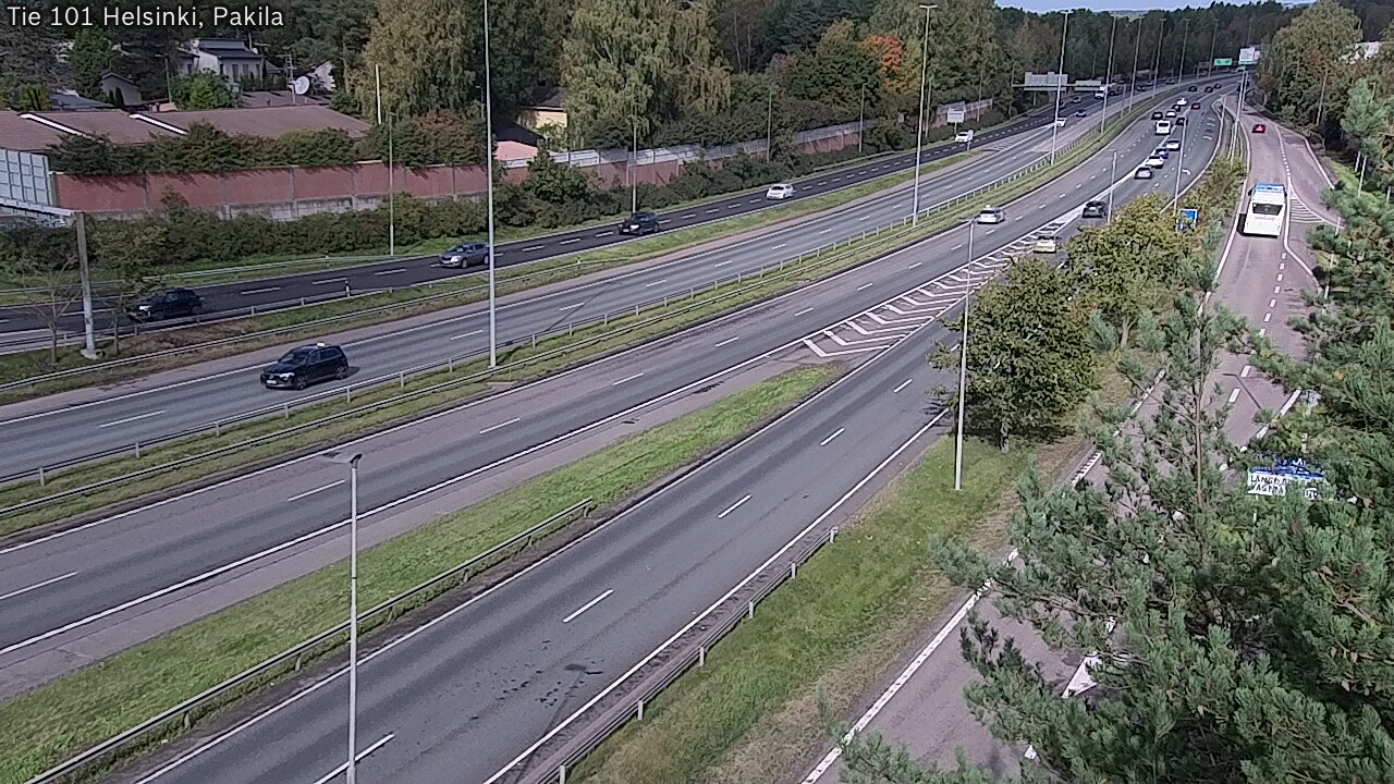 Weather Camera Image Road 101 Helsinki, Pakila, Helsinki, Uusimaa