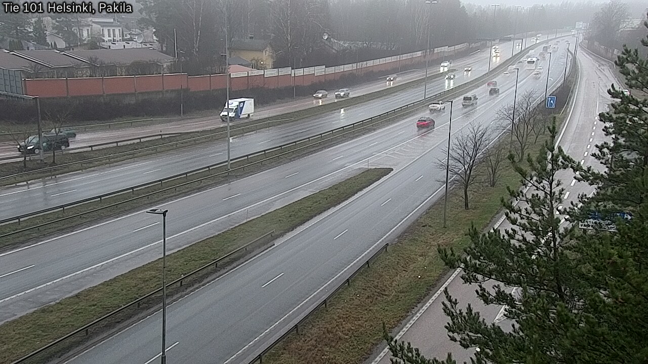 Weather Camera Image Road 101 Helsinki, Pakila, Helsinki, Uusimaa