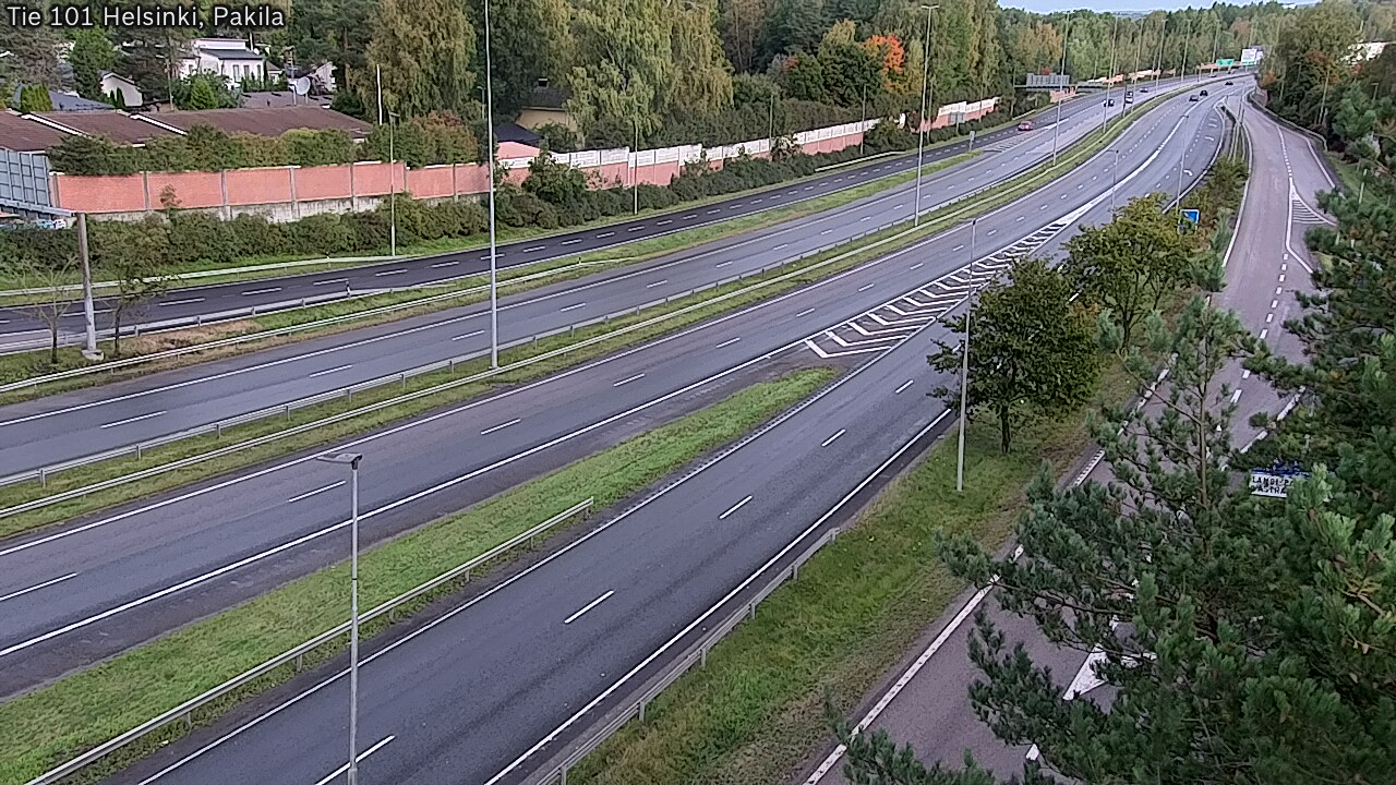 Weather Camera Image Road 101 Helsinki, Pakila, Helsinki, Uusimaa