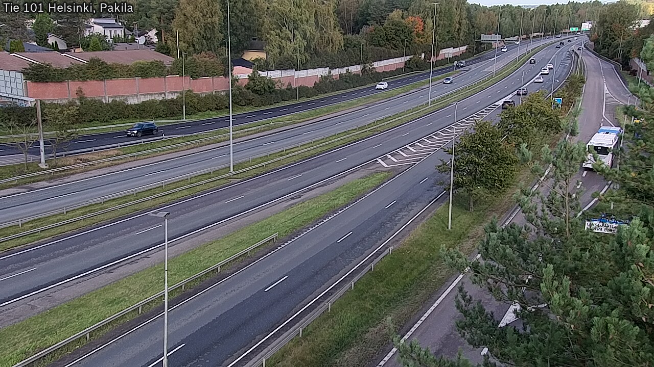 Weather Camera Image Road 101 Helsinki, Pakila, Helsinki, Uusimaa