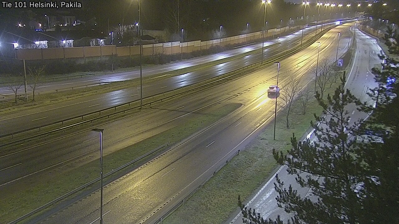 Weather Camera Image Road 101 Helsinki, Pakila, Helsinki, Uusimaa