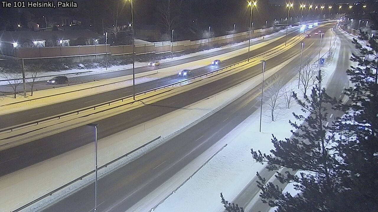 Weather Camera Image Road 101 Helsinki, Pakila, Helsinki, Uusimaa