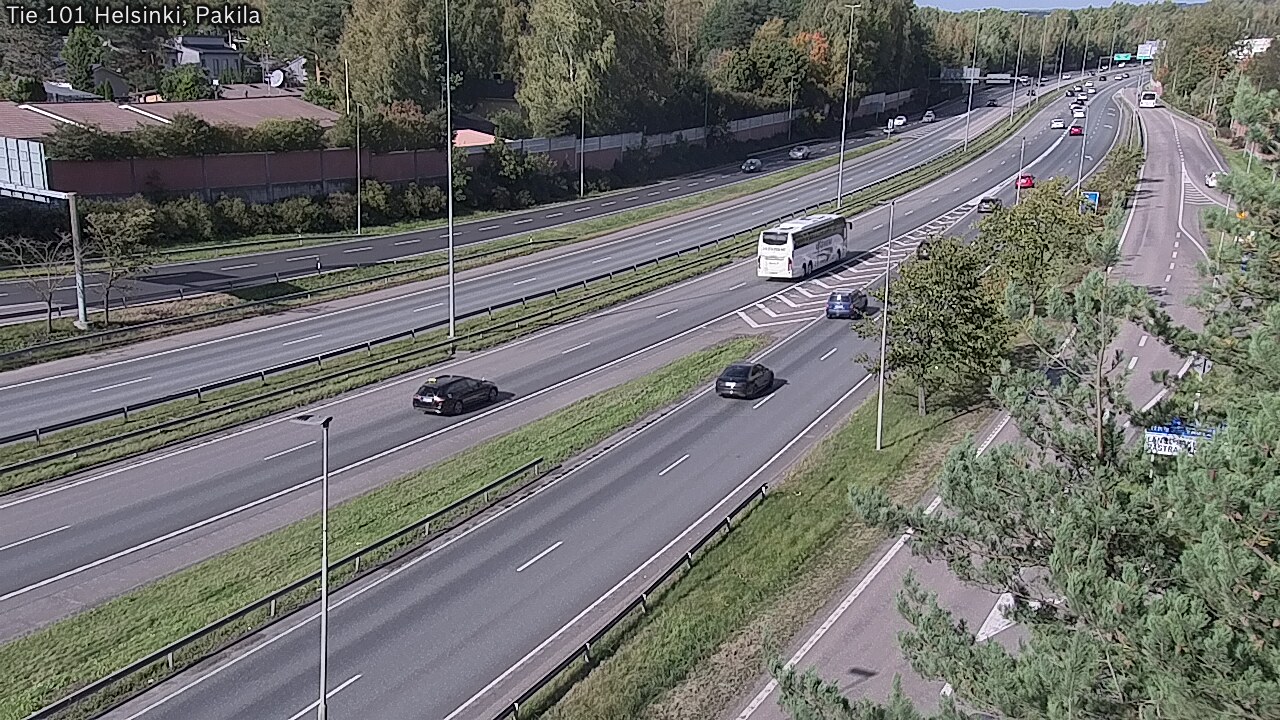 Weather Camera Image Road 101 Helsinki, Pakila, Helsinki, Uusimaa