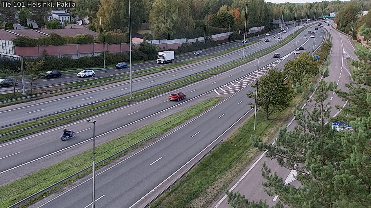 Weather Camera Image Road 101 Helsinki, Pakila, Helsinki, Uusimaa