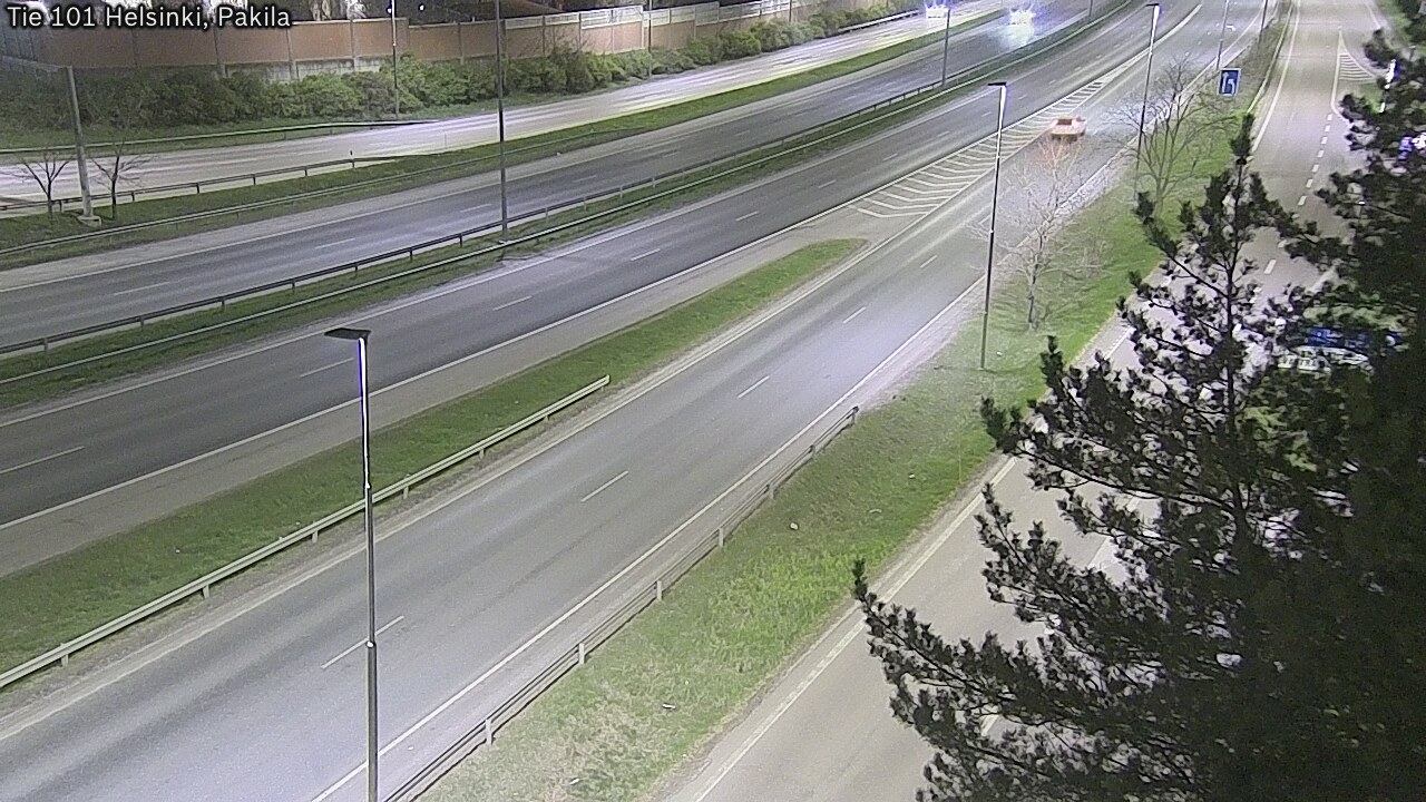 Weather Camera Image Väg 101 Helsingfors, Baggböle, Helsinki, Uusimaa