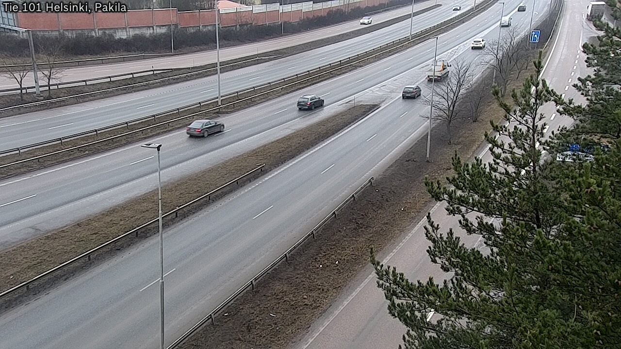 Weather Camera Image Road 101 Helsinki, Pakila, Helsinki, Uusimaa