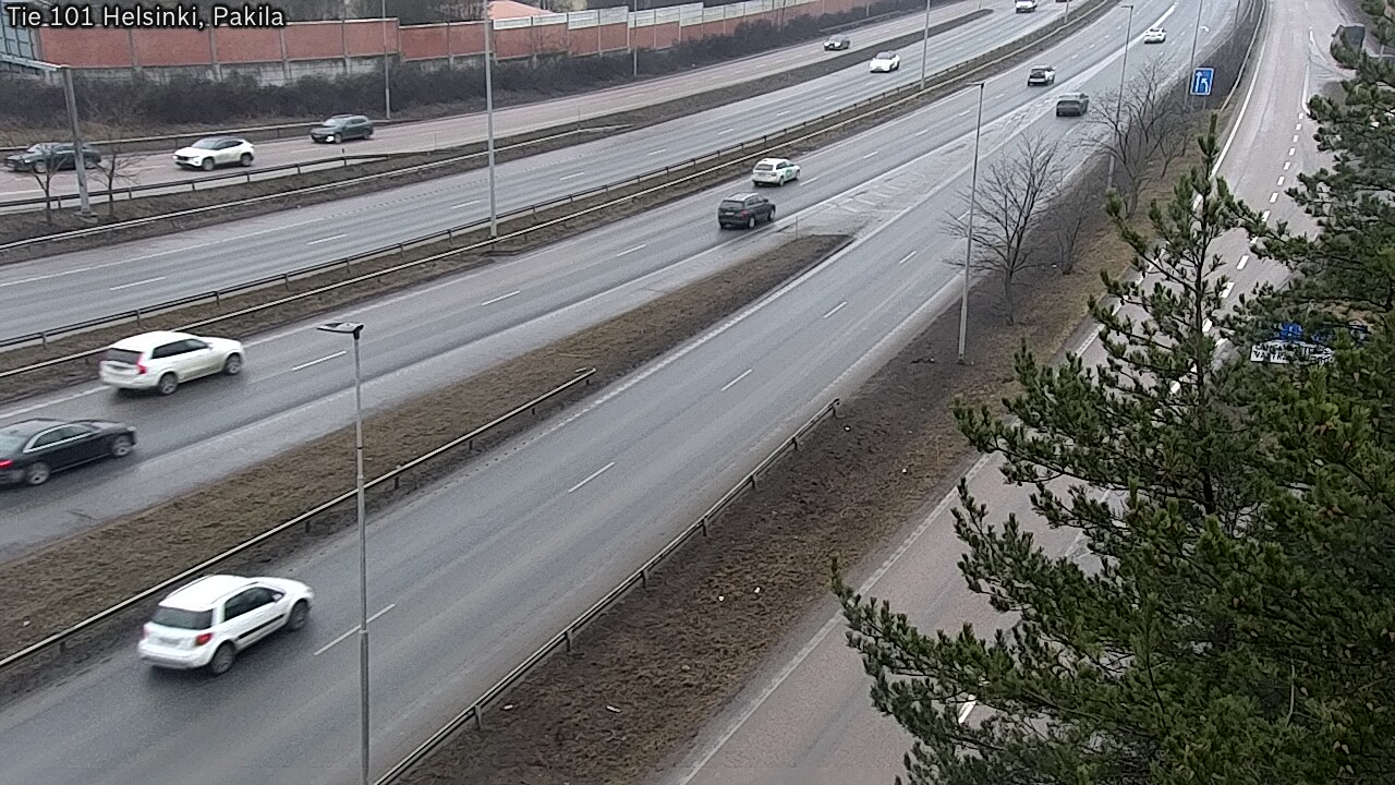 Weather Camera Image Road 101 Helsinki, Pakila, Helsinki, Uusimaa