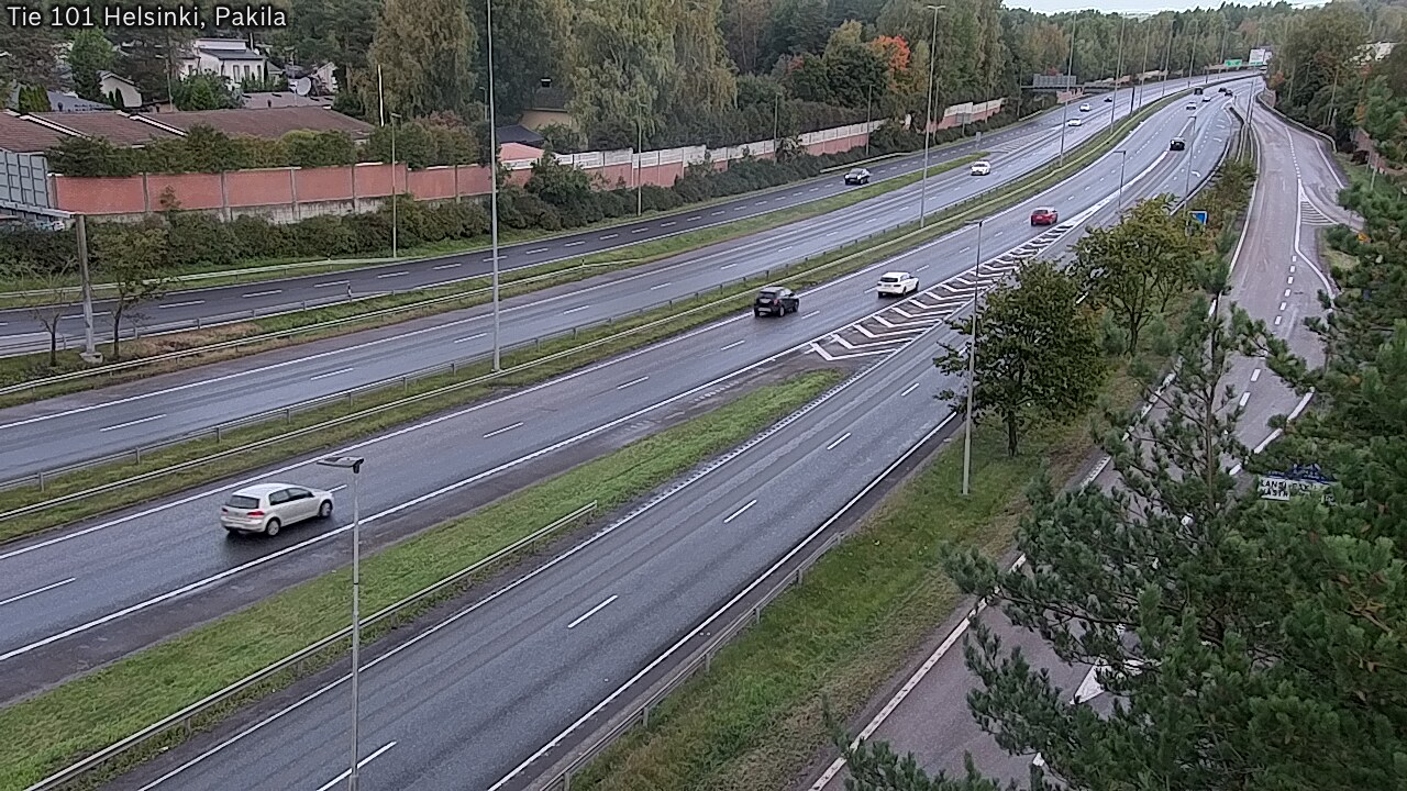 Weather Camera Image Road 101 Helsinki, Pakila, Helsinki, Uusimaa