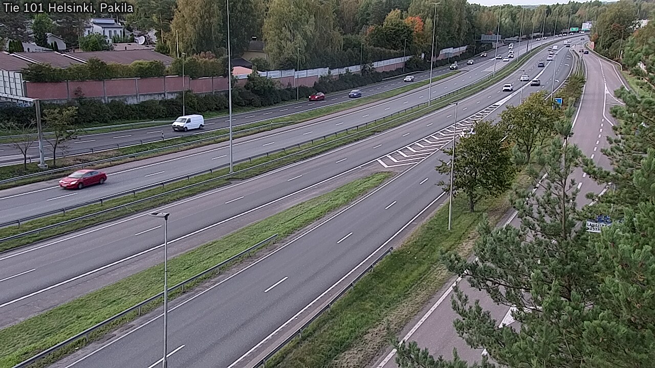 Weather Camera Image Road 101 Helsinki, Pakila, Helsinki, Uusimaa