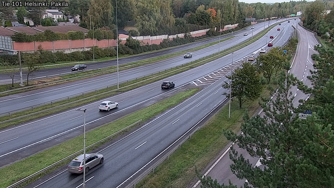 Weather Camera Image Road 101 Helsinki, Pakila, Helsinki, Uusimaa