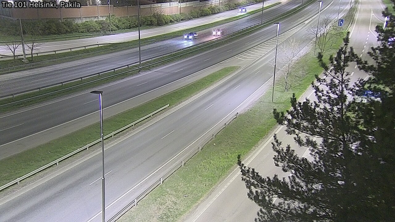 Weather Camera Image Väg 101 Helsingfors, Baggböle, Helsinki, Uusimaa