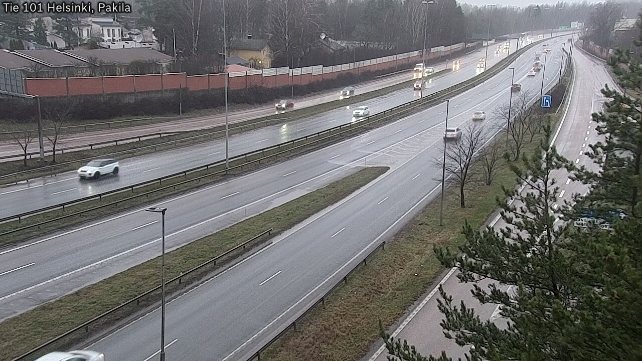 Weather Camera Image Road 101 Helsinki, Pakila, Helsinki, Uusimaa