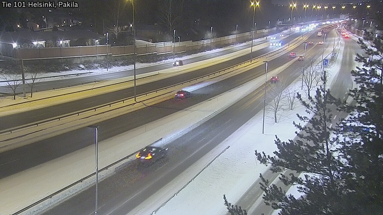 Weather Camera Image Road 101 Helsinki, Pakila, Helsinki, Uusimaa