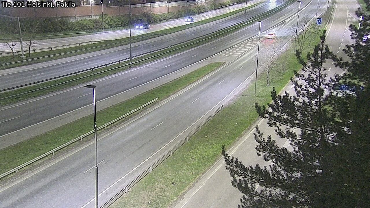 Weather Camera Image Väg 101 Helsingfors, Baggböle, Helsinki, Uusimaa