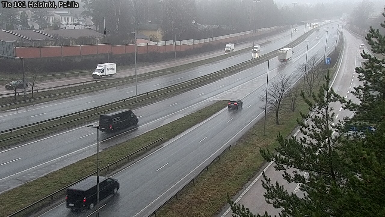 Weather Camera Image Road 101 Helsinki, Pakila, Helsinki, Uusimaa