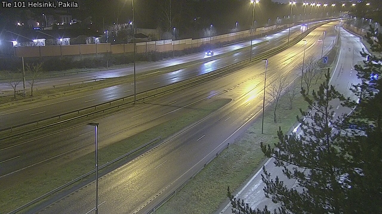 Weather Camera Image Road 101 Helsinki, Pakila, Helsinki, Uusimaa