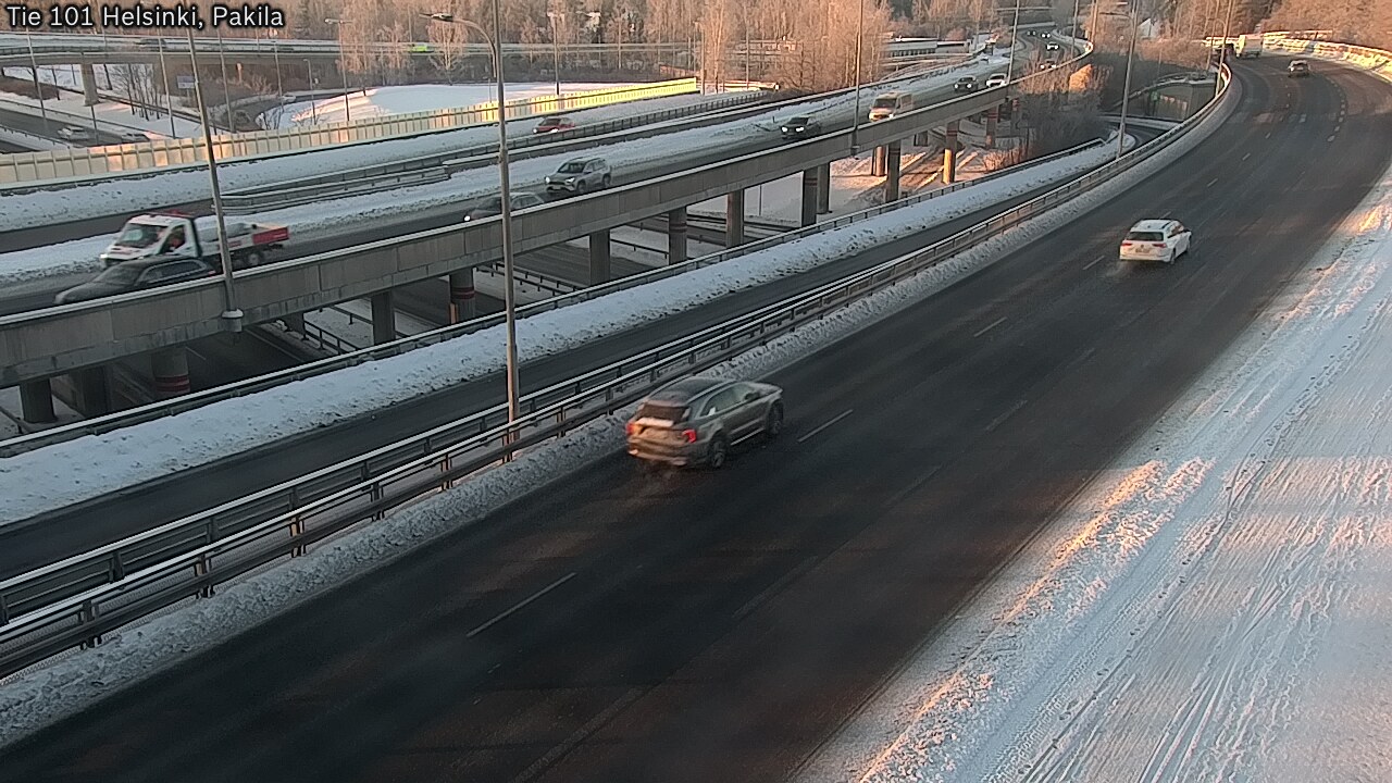 Weather Camera Image Road 101 Helsinki, Pakila, Helsinki, Uusimaa
