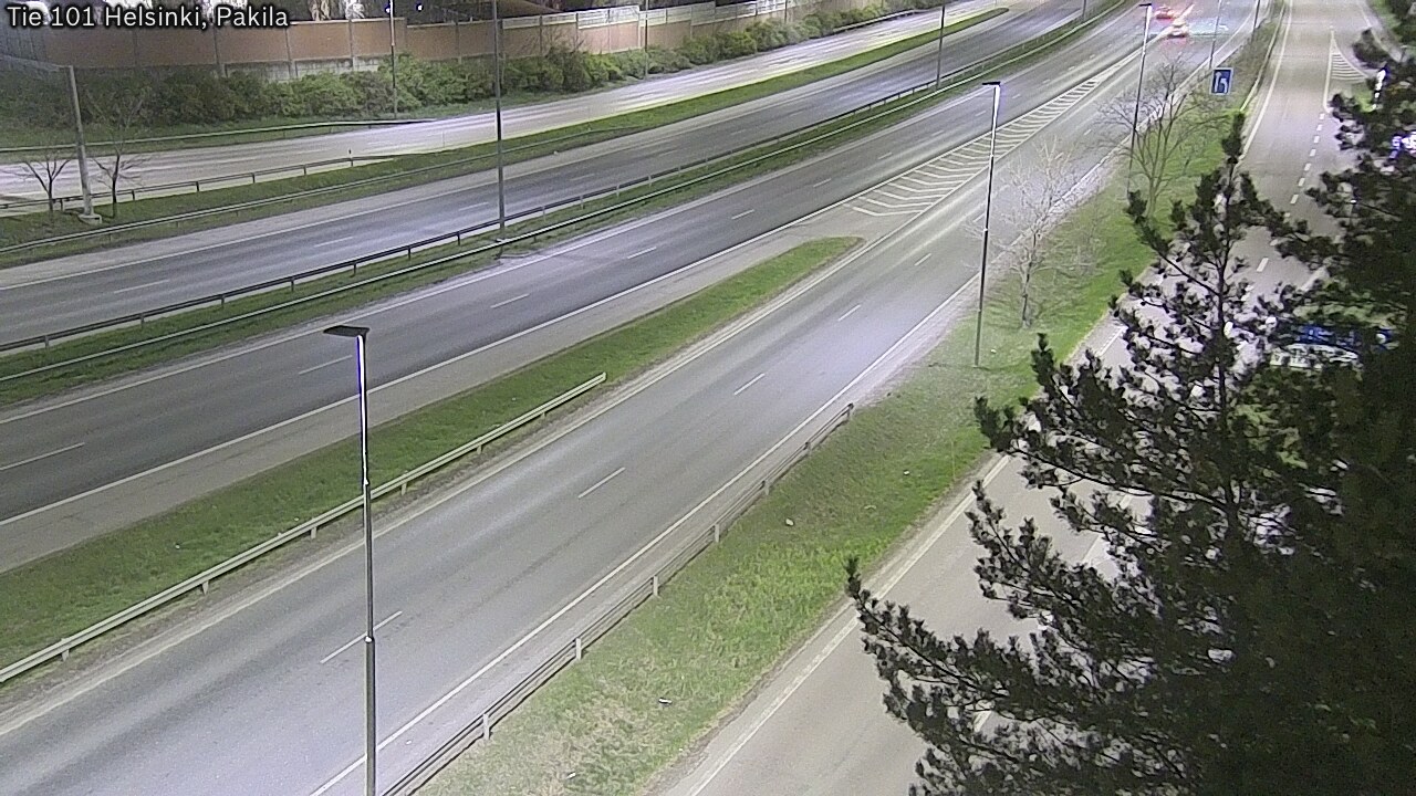Weather Camera Image Väg 101 Helsingfors, Baggböle, Helsinki, Uusimaa