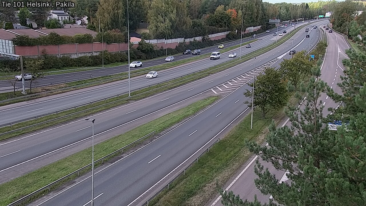 Weather Camera Image Road 101 Helsinki, Pakila, Helsinki, Uusimaa