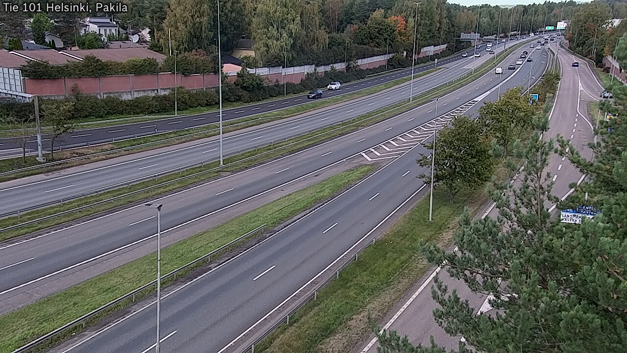 Weather Camera Image Road 101 Helsinki, Pakila, Helsinki, Uusimaa