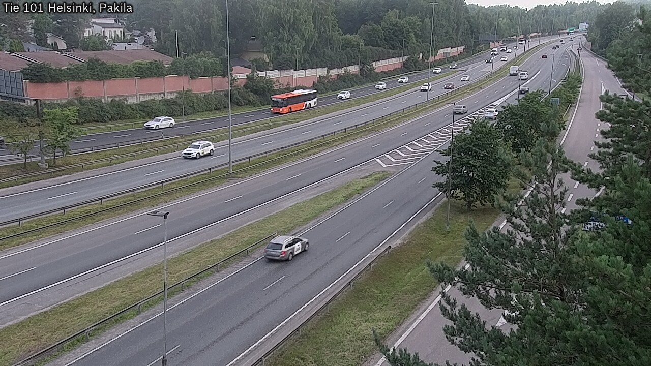 Weather Camera Image Road 101 Helsinki, Pakila, Helsinki, Uusimaa