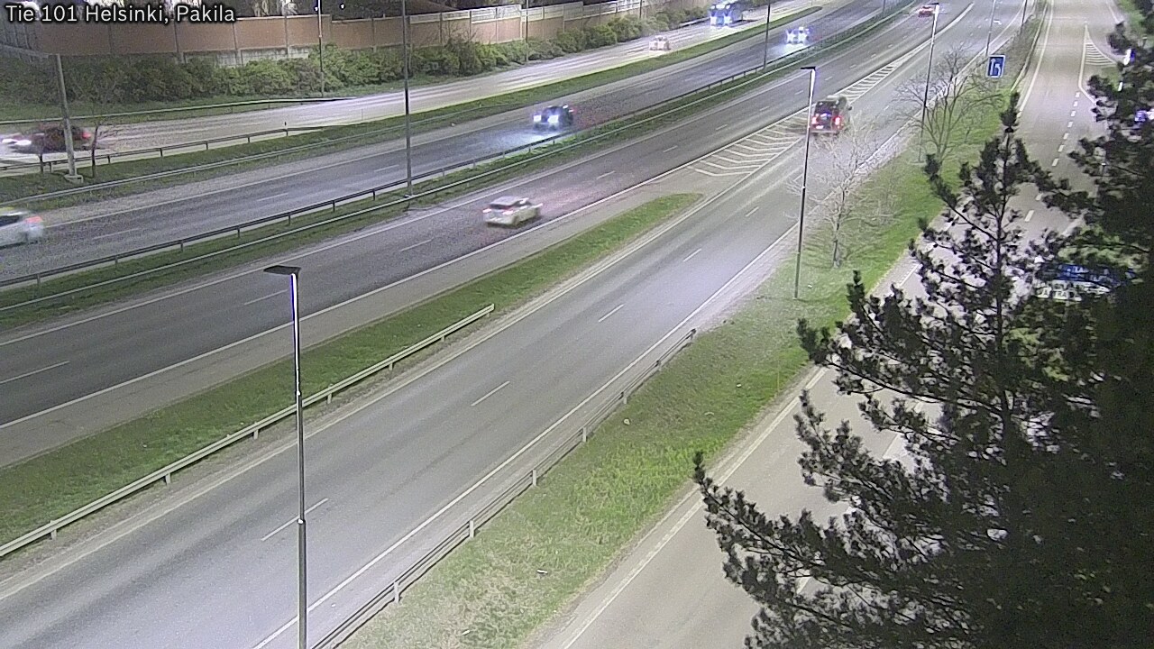 Weather Camera Image Väg 101 Helsingfors, Baggböle, Helsinki, Uusimaa