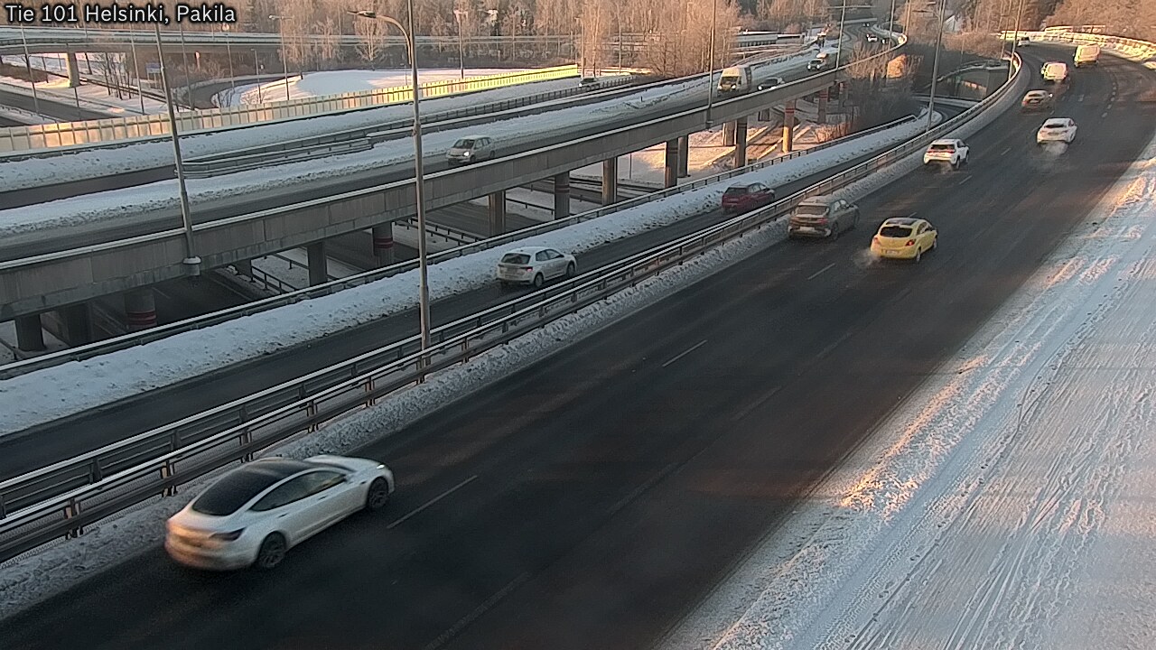 Weather Camera Image Road 101 Helsinki, Pakila, Helsinki, Uusimaa