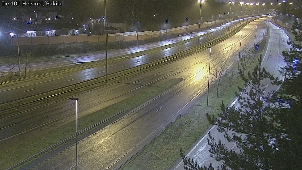 Weather Camera Image Road 101 Helsinki, Pakila, Helsinki, Uusimaa